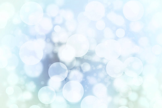 Bright blue background (bokeh)