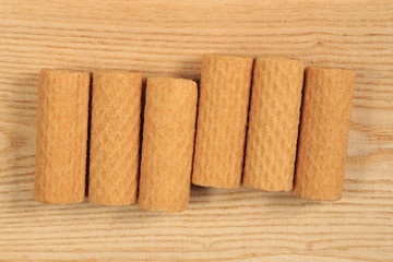 Waffelröllchen