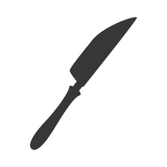 Kitchen dishware isolated flat icon, vector illustration.