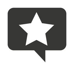 speech bubble social media icon