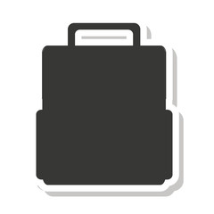 bag school isolated icon