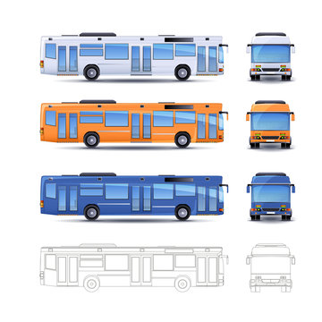 City Bus Illustration