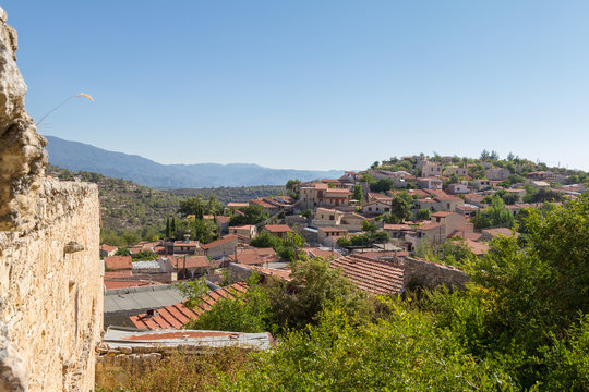 Traditional mountain village of Lofou, Cyprus