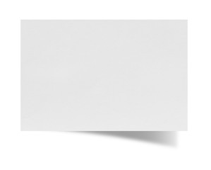 ripped in paper on white , space for copy