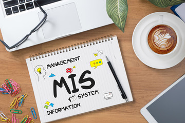 MIS  Management Information System  Data Development Information © onephoto