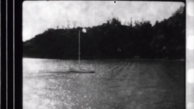 old 35mm celluloid film strip