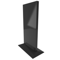 Trade show booth LCD TV stand.