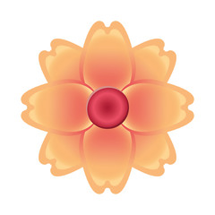 flower floral nature icon