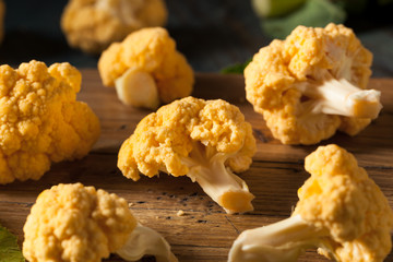 Raw Organic Orange Cauliflower