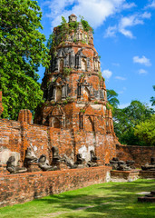 Ayutthaya temple ruins, Wat Maha That