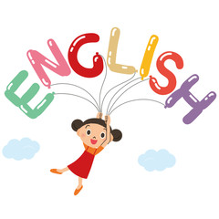 アルファベツトの風船