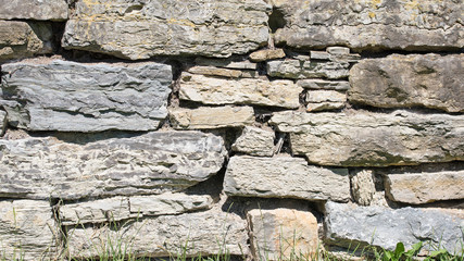 Trockenmauer, Natursteinmauer, Klaubsteinmauerwerk