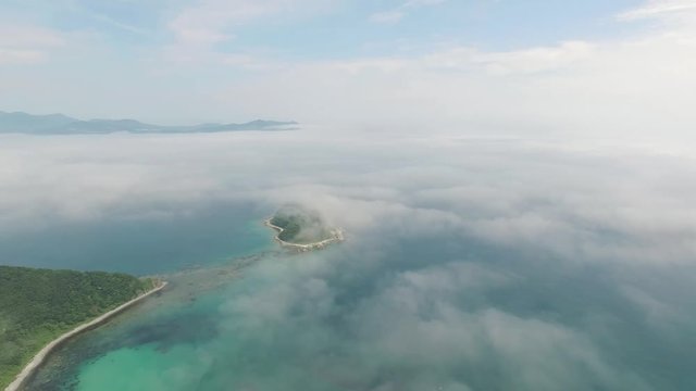 aerial shoot petrova island