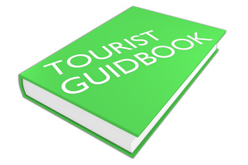 Tourist Guidebook concept