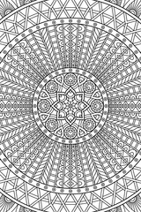 Vector indian Mandala background