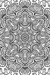 Vector indian Mandala background