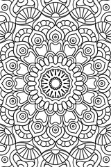 Vector indian Mandala background