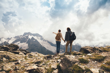 Hike on the mountain