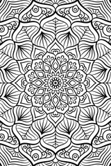Vector indian Mandala background