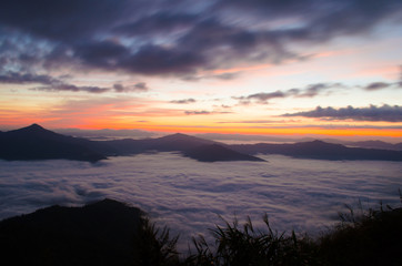 sunrise at Doi Pha Tang