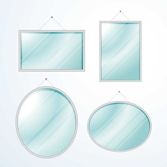 Modern mirror collection - 117790328