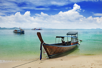 Fototapeta na wymiar boat in Thailand