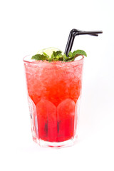 red alcoholic cocktail