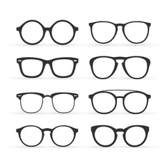Collection of retro glasses
