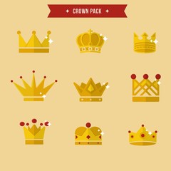 Golden crowns pack