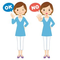 女性ポーズ　主婦　回答