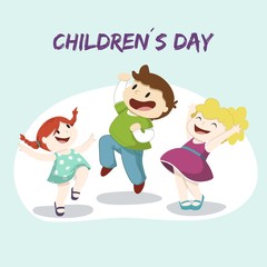 Illustration of children's day 