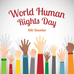 World human rights day poster