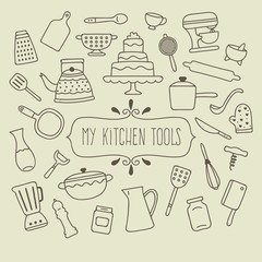 My kitchen tools
