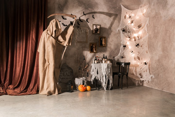 Interior in the style of Halloween