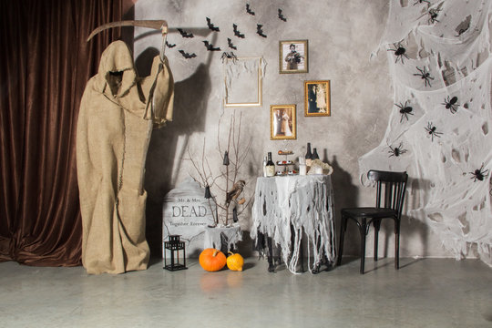 Interior in the style of Halloween