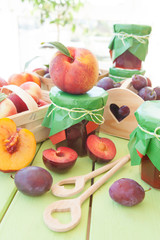 Hausgemachtes Gelee aus Steinobst