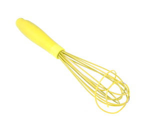 whisk on a white background