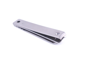 curling nails on a white background