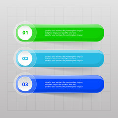 Vector lines arrows infographic.