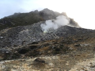 Sibayak volcano
