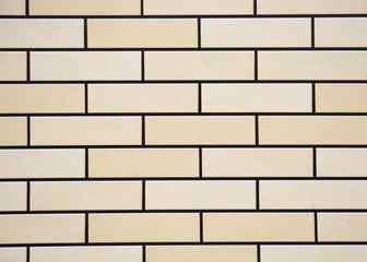Obraz premium yellow brick wall texture
