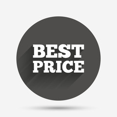 Best price sign icon. Special offer symbol.