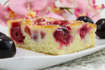 Kirsch Rharbarber Kuchen