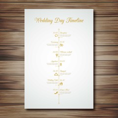 Wedding day timeline - 117808172