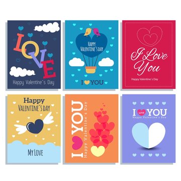 Lovely collection of valentines day cards