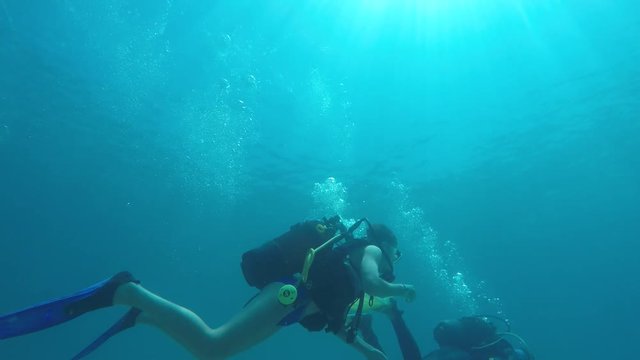 scuba diving
