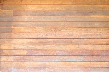 Fototapeta premium Old wall plank in red tone, Plank several sheets used to make walls for background.