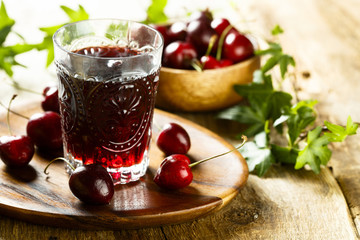Fresh cherry juice