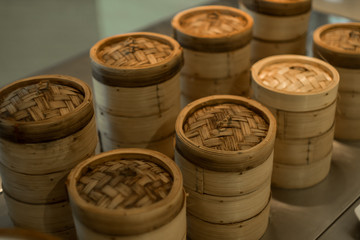 Display of Dim Sum. 