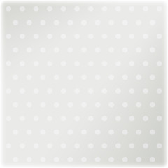 Polka dot vintage gray background